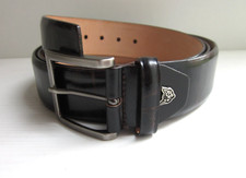 Cinta Uomo Paolo Da Ponte-Vera Pelle-Fatta a Mano Italia-Tg 120-Colore Marrone