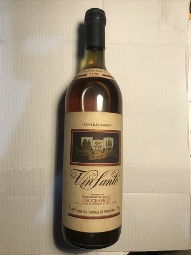 Vin santo vendemmia - santo, 1982