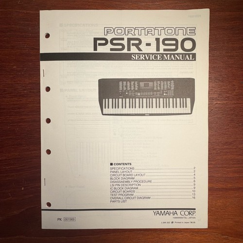 Manuale servizio vintage - di,