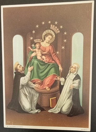 Santino stampa madonna - stampa,