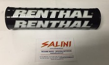 Paracolpi manubrio Mini Cross RENTHAL nero / bianco / argento - Rep 216