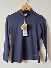 Top Monnalisa blu navy collo