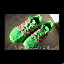 ADIDAS SCARPE TG 36,5 EUR DA GINNASTICA CALCETTO BAMBINO PALESTRA COLORE VERDE