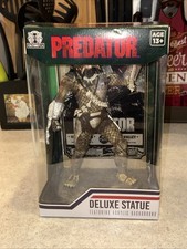 Statua Culturefly Predator Deluxe con sfondo acrilico nuova sigillata