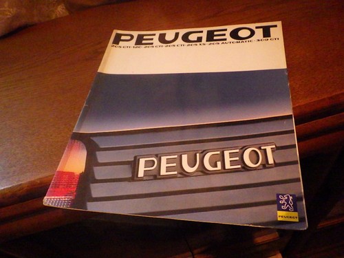 Peugeot 205 309 - , brochure