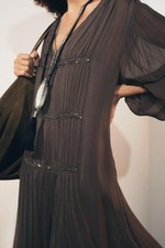 ABITO ZARA TG M VISONE MARRONE