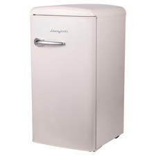 FRIGORIFERO VINTAGE RETRO' CON FREEZER MONOPORTA AVORIO DA 100 LT