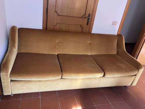 Divano letto anni velluto - divano,