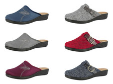 INBLU ciabatte donna invernali pantofole calde plantare pelle cuore animalier