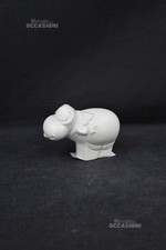 Oggetto ceramica ippopotamo - ceramica,