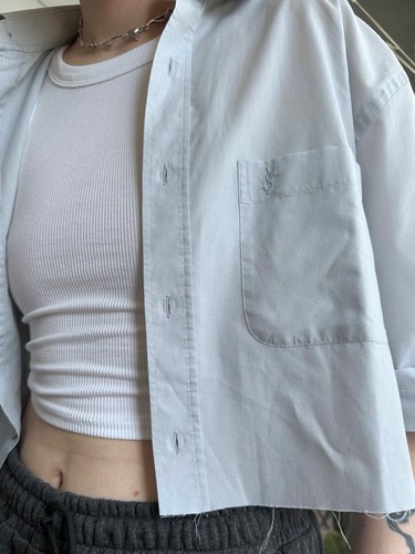 Camicia cropped yves saint - yves,