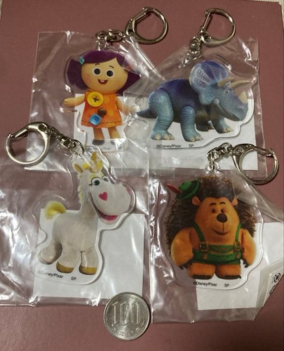 Set portachiavi acrilico toy - set, 4