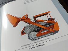 ANTONELLI PALA APRIPISTA CARICATORE ESCAVATORE RUSPA brochure originale 