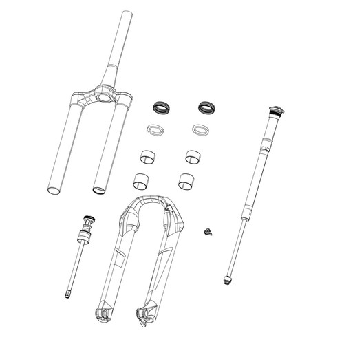 Rockshox spare front - rockshox,