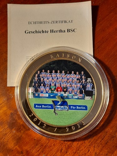 Hertha bsc medaglia moneta - bsc,