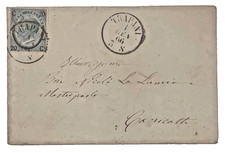 Lettera 1866 Ferro Cavallo 20c