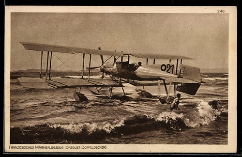 Cartolina fotografica aereo
