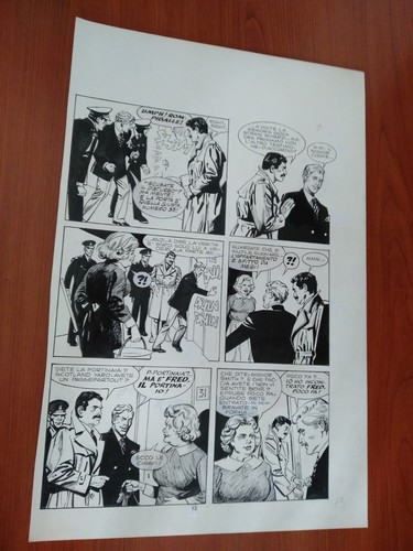 Tavola original art dylan dog - art,