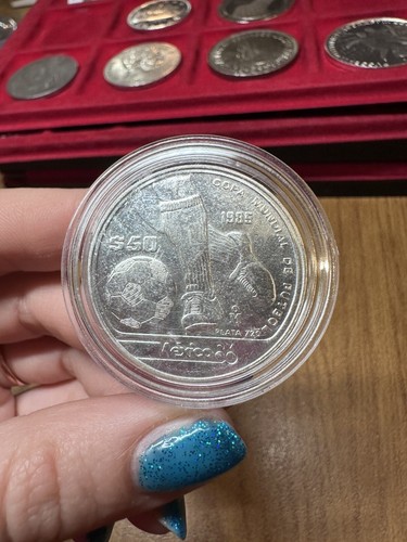 Moneta messico pesos 1985 - moneta,