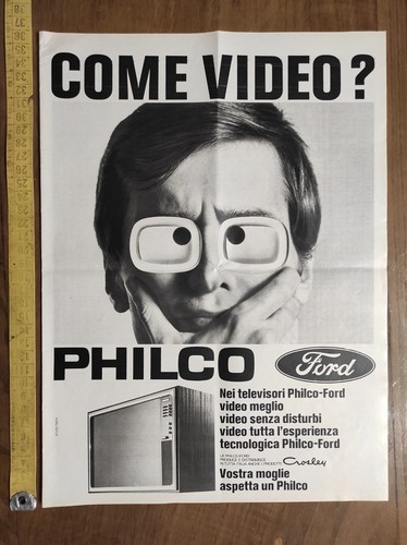 Due pubblicità vintage - , 1970