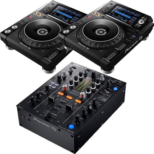 Pioneer xdj 1000mk2 djm 450 - pioneer, xdj-1000mk2+djm-450