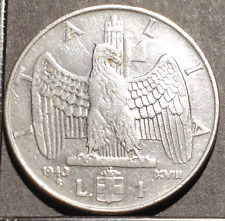 1 Lire 1940 R Victor-Emmanuel