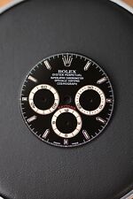 Genuine black dial for Rolex Cosmograph Daytona Zenith Ref. 16520 movement 4030