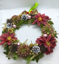 Ghirlanda Natalizia  Elegante  Corona 179  34  cm. per Porta o parete Nuova OVP