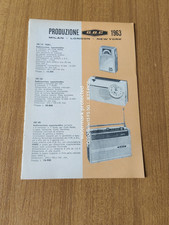 GBC PRODUZIONE 1963 RADIO