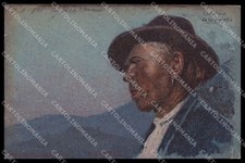 Illustratori Artista Firmato Cascella Contadina Maiella Abruzzo cartolina ZG8753