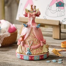 Walt Disney Jim Shore Vestito di Cenerentola Cinderella Carillon 6016340