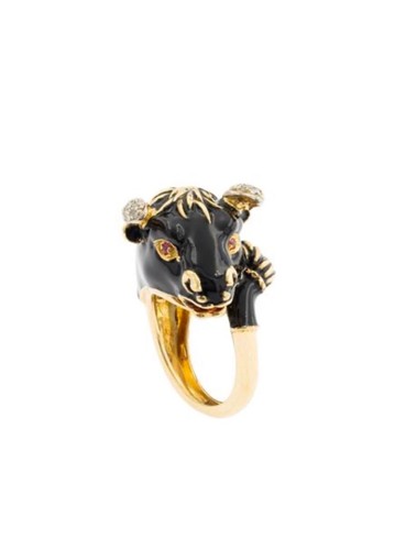 Anello oro giallo 750 e - anello,