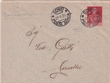 BUSTA SPEDITA PER VIA AEREA