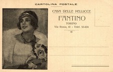 TORINO - Casa delle Pellicce "FANTINO" - Pubblicitaria - Marca da Bollo - PU107