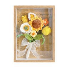 Cornice bouquet di girasole