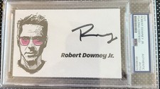 Robert Downey Jr. PSA/DNA