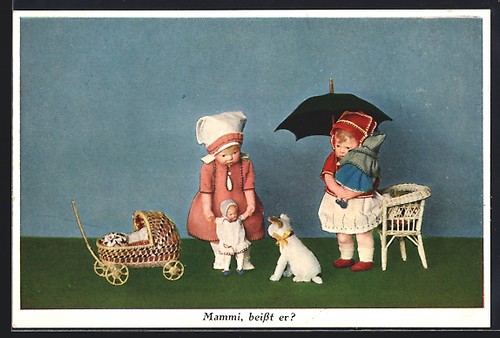 Mamma morde bambole käthe - bambole,