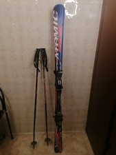 sci alpinismo usato, Atomic 5.2 Aerospeed 159, colore blu e rosso