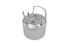 Botte birra KEG 6 litri tipo Cornelius acciaio inox nuova