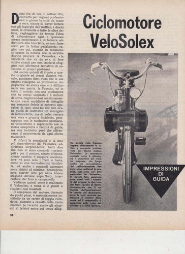 Advertising test ciclomotore - advertising,