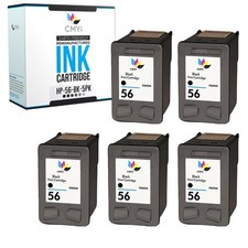 CMYi 5-Pack HP 56 Black Ink