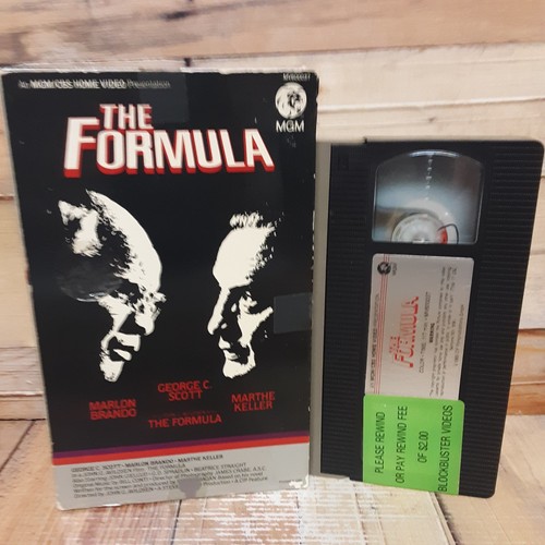 The formula vhs used - used, marlon