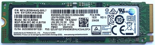Samsung 256gb pm981 pcie - samsung, m.2