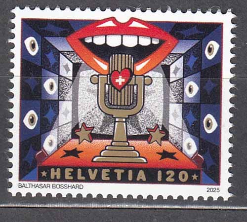 Svizzera posta 2025 yvert - posta,