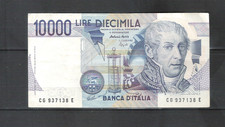 Banconota 10.000 diecimila lire, Decreto ministeriale  03 settembre 1984 (1)