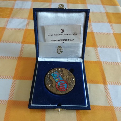 Medaglia poligrafico zecca - poligrafico, e