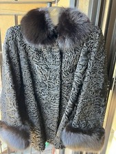 Giacca pelliccia astrakan