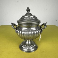 zuccheriera vintage in peltro