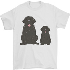 T-shirt uomo Terranova cane con cucciolo 100% cotone
