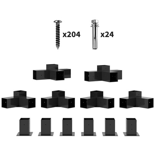 12pcs kit pergola staffe per - 12pcs,
